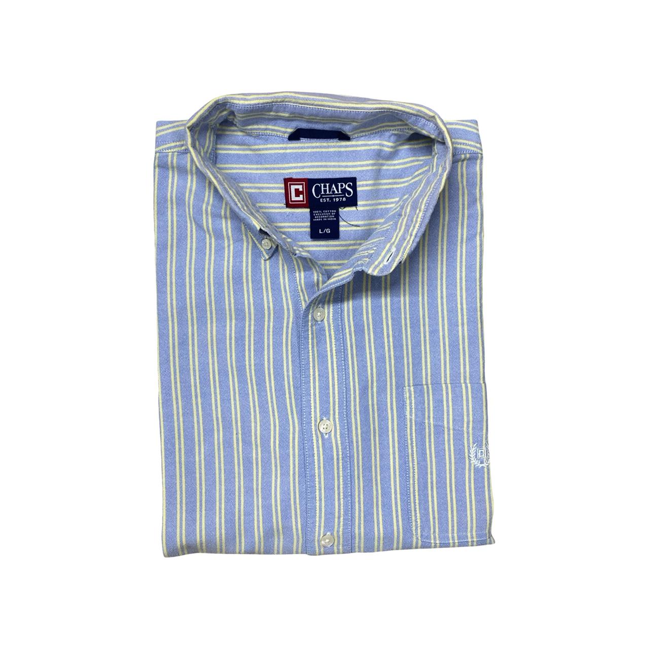 Chaps Striped Shirt | Large