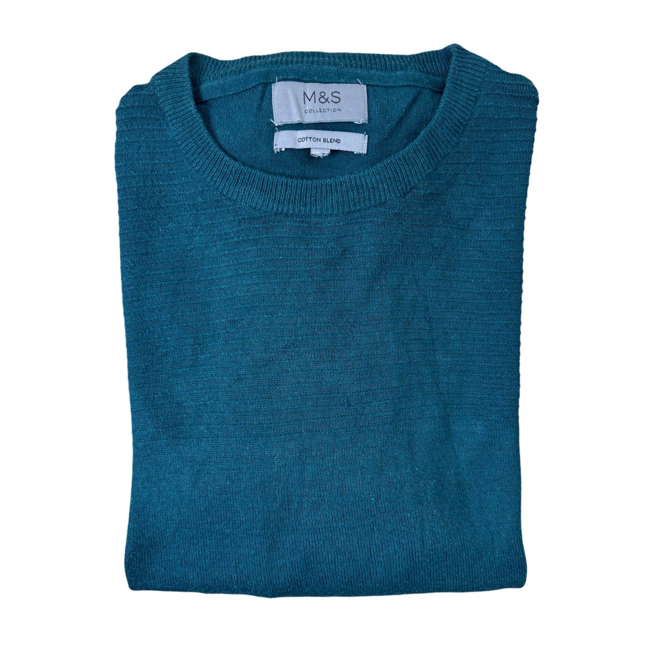 M&S Green Crew Neck | Medium