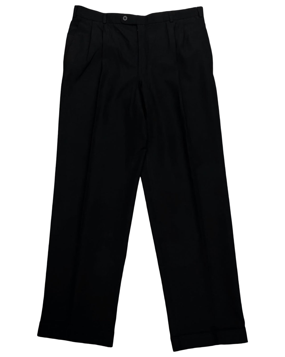 C&A Black Pleated Dress Trousers