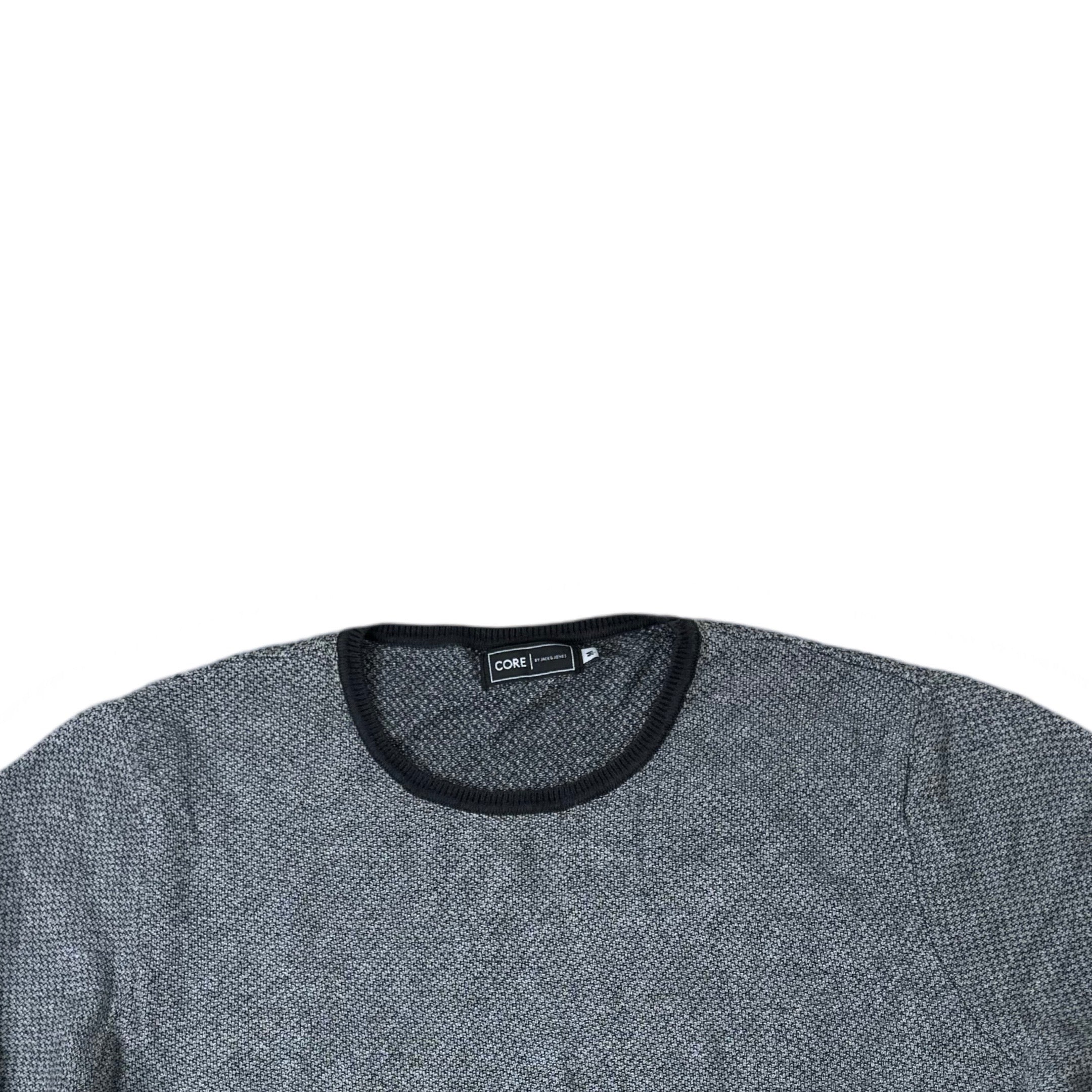 Jack & Jones Grey Micro Knit | Medium