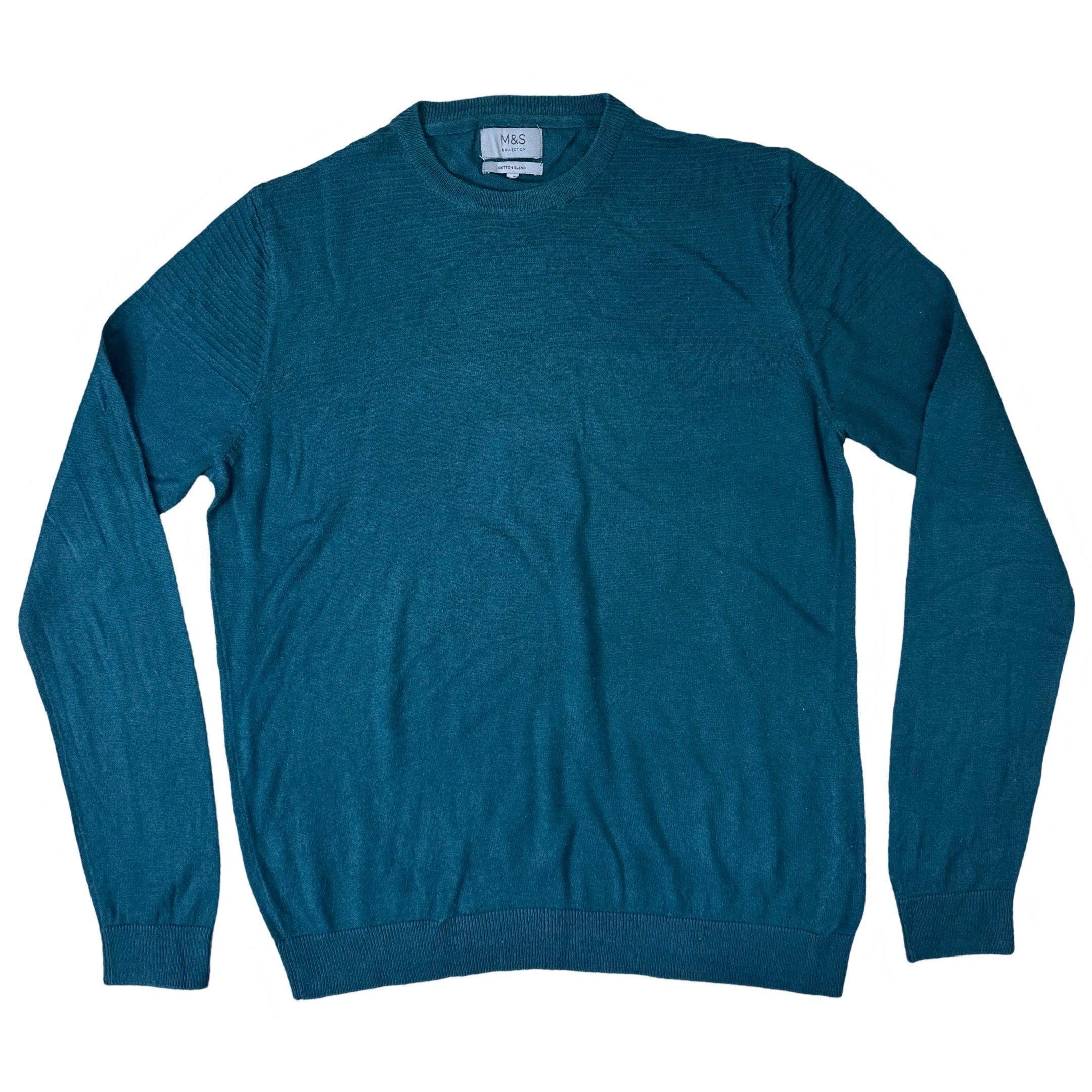 M&S Green Crew Neck | Medium