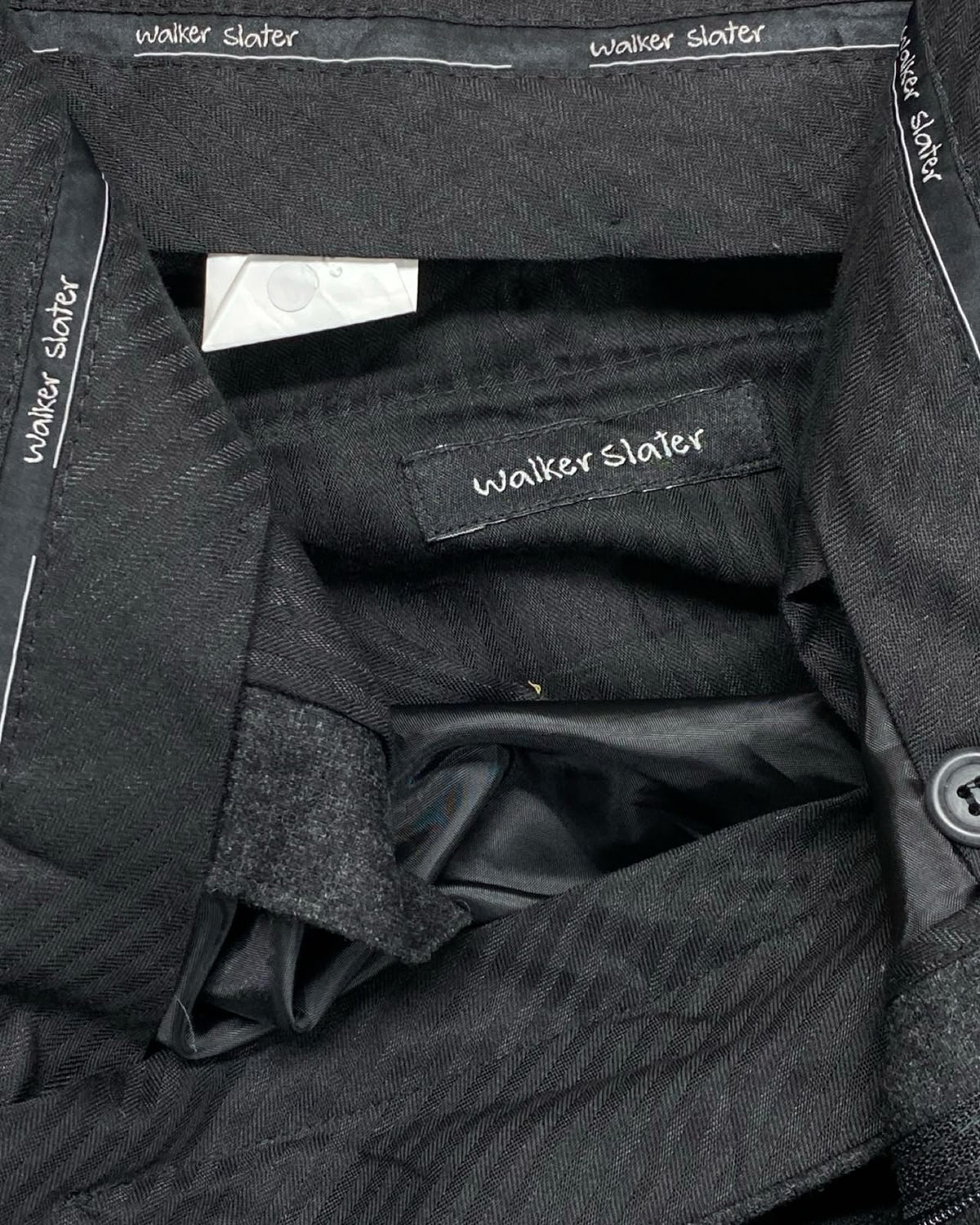 Walker Slater Dark Gray Wool Trousers