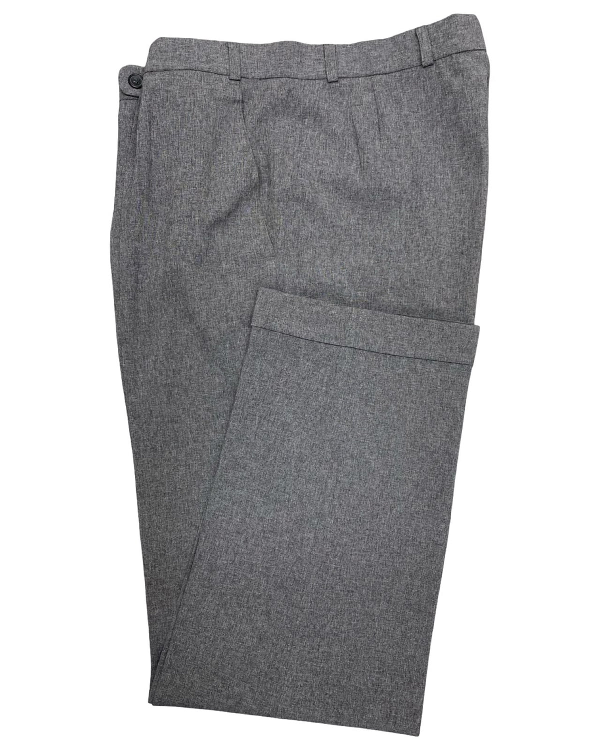 Canda Gray Pleated Dress Trousers