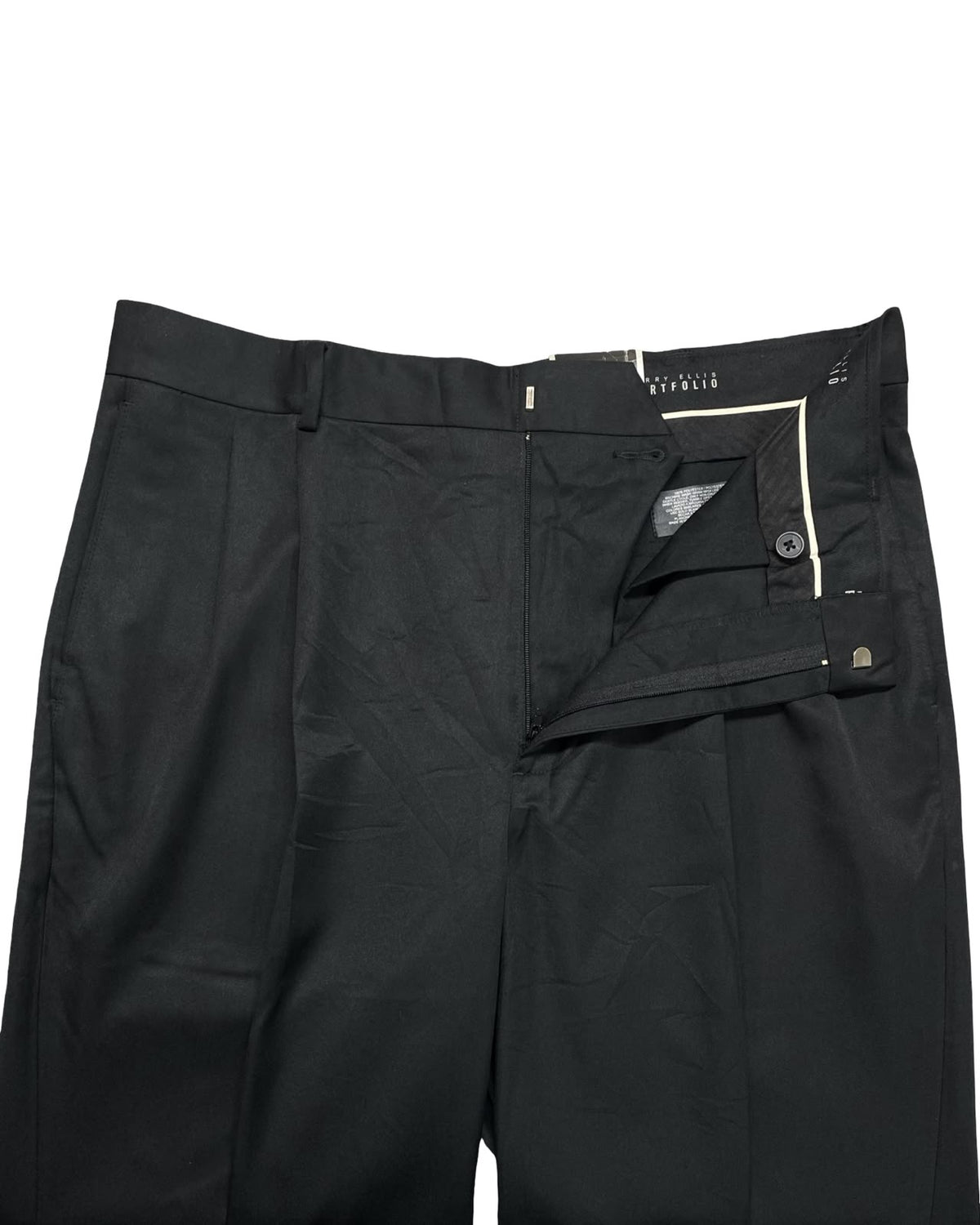 Perry Ellis Portfolio Black Dress Trousers