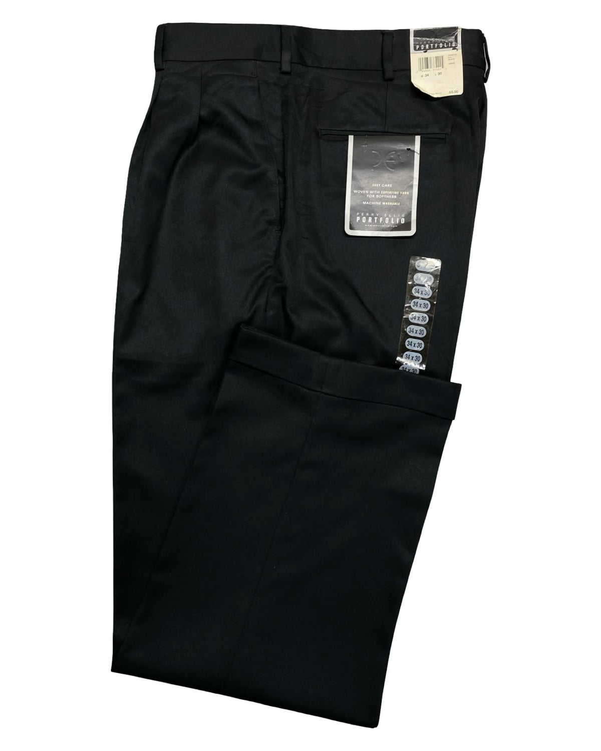 Perry Ellis Portfolio Black Dress Trousers