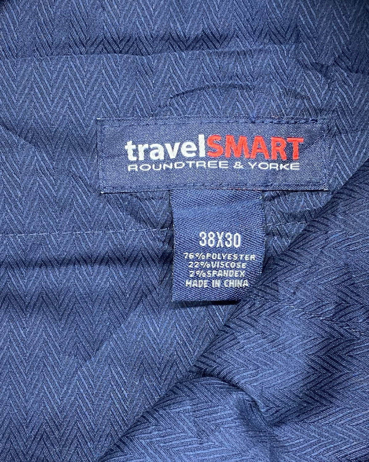 TravelSmart by Roundtree & Yorke Gray Dress Trousers