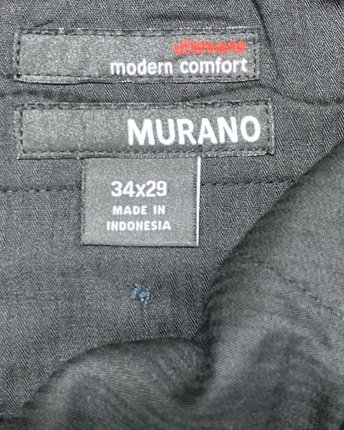 Murano Navy Blue Modern Comfort Dress Trousers