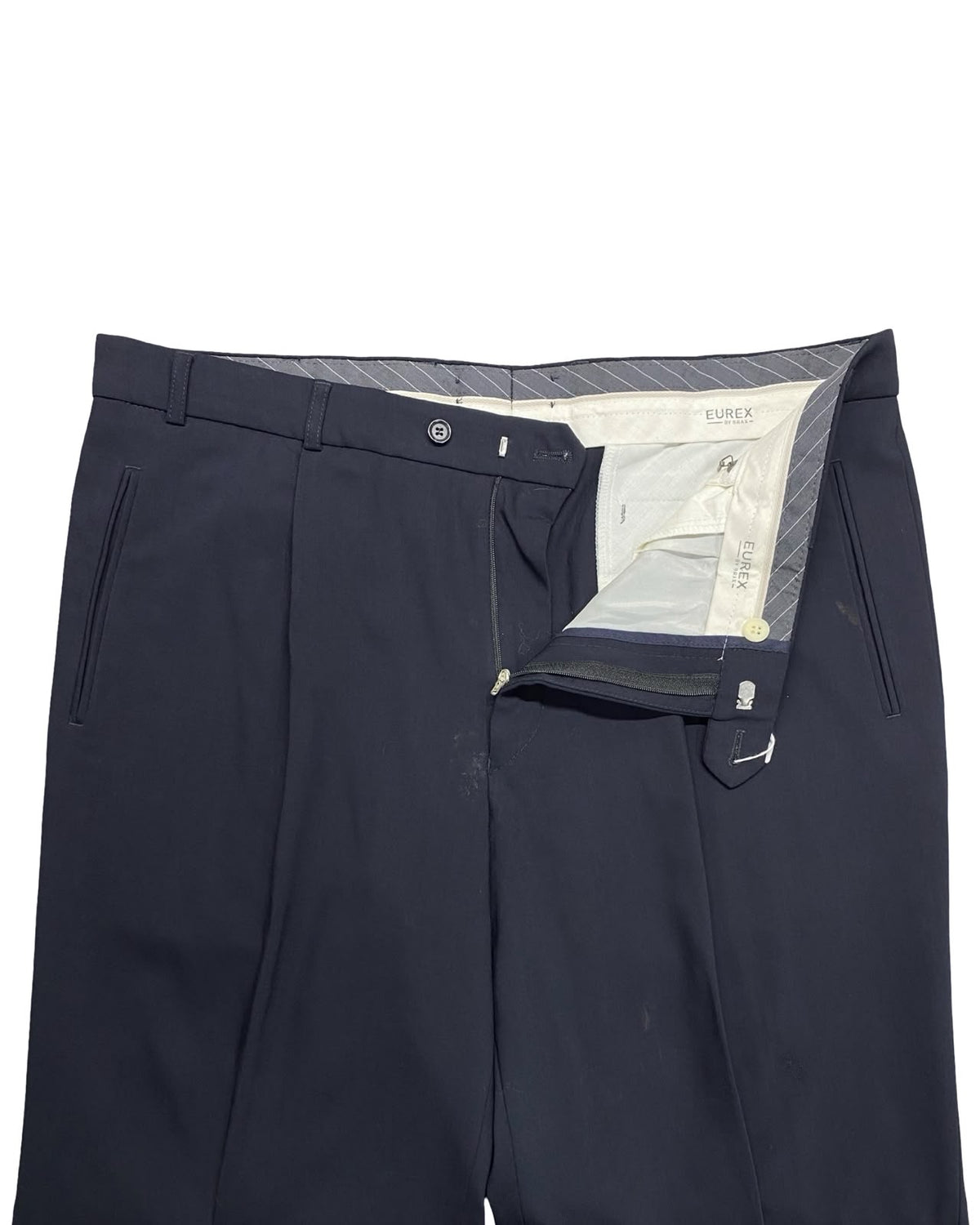 Eurex by Brax Navy Blue Dress Trousers