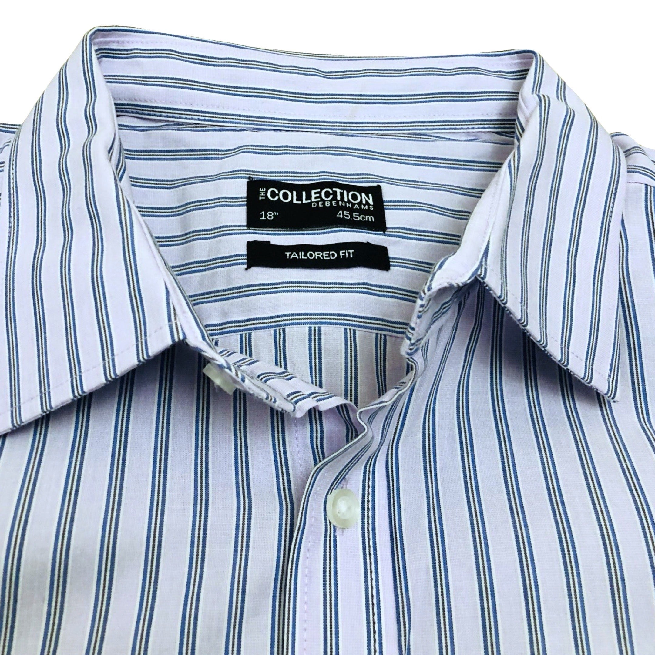 Debenhams Light Purple Stripes XL | Clearance Sale