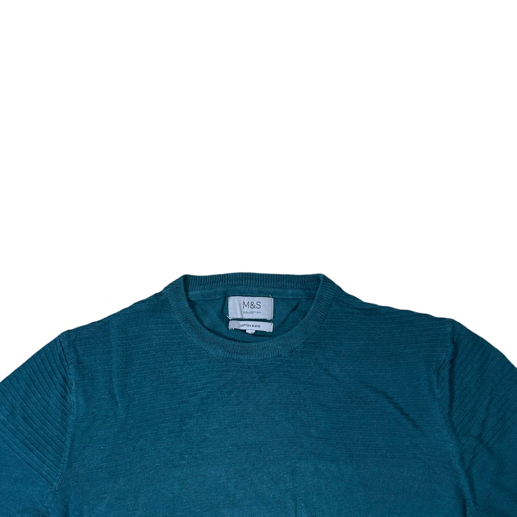 M&S Green Crew Neck | Medium