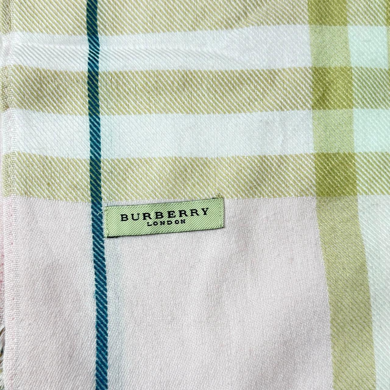 Burberry Pink Nova Check Shawl (0038)