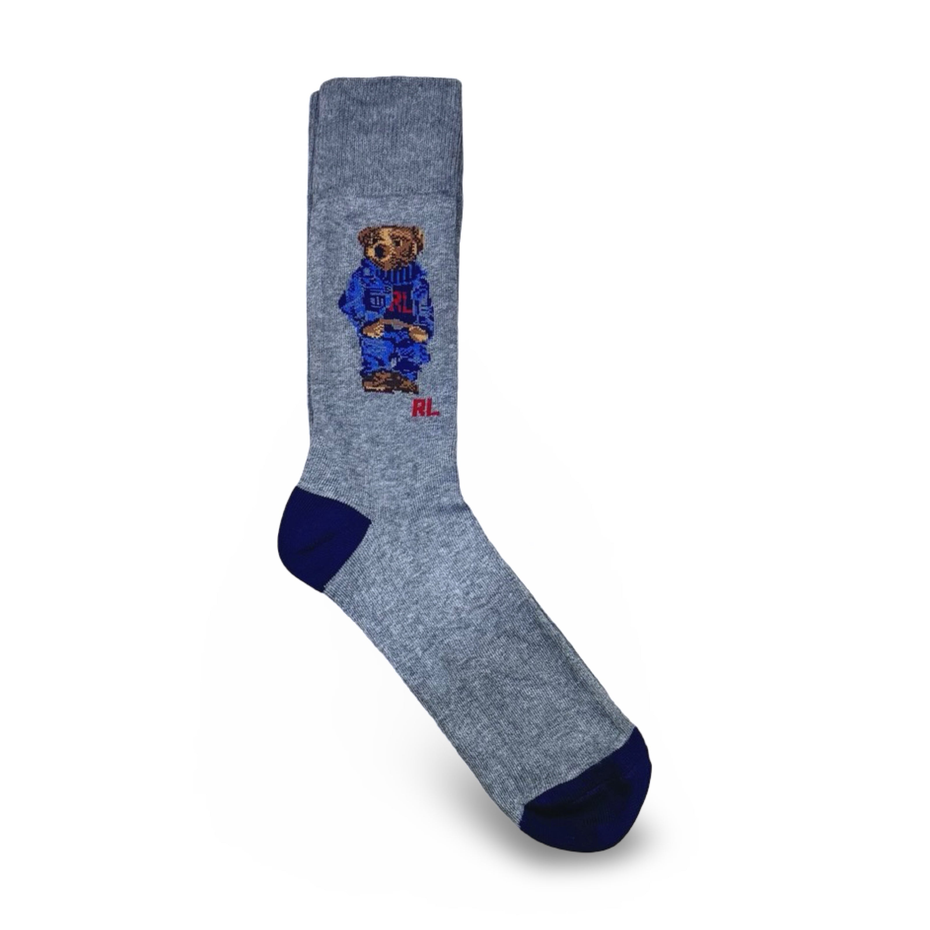 Polo Ralph Lauren Grey Bear Socks