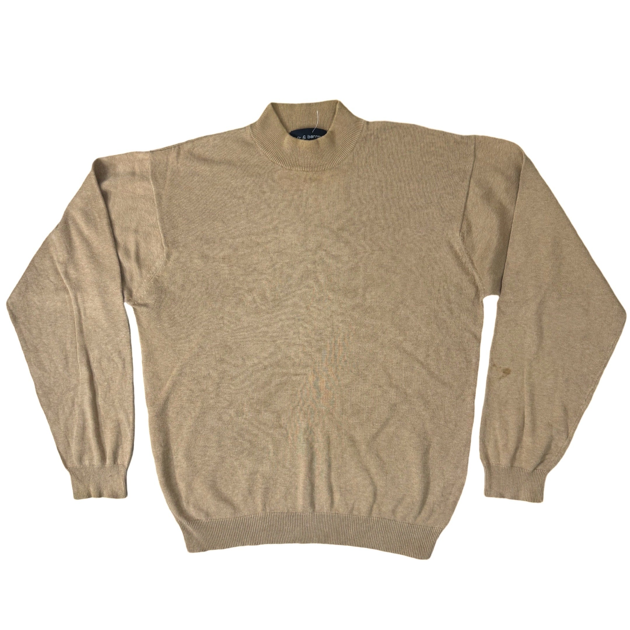 Croft & Barrow Brown Mock Neck | Medium/Large