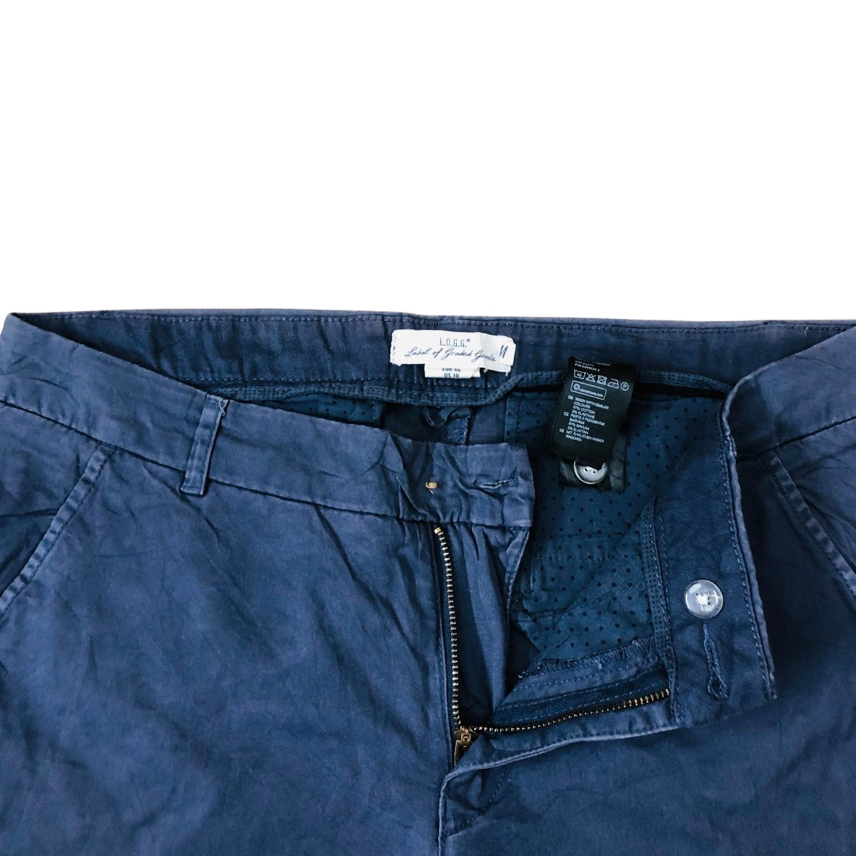H&M - Navy Casual Chinos Waist 33” | Clearance Sale