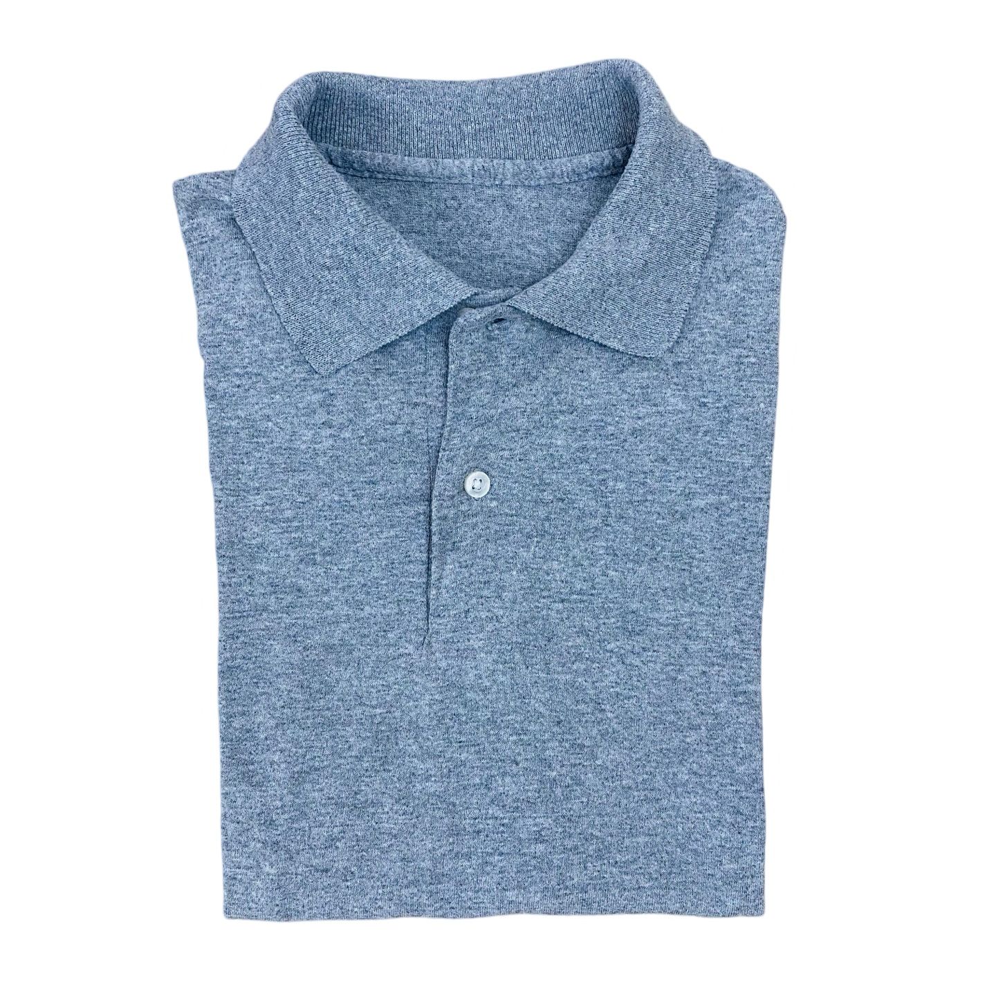 Ash Grey Winter Polo-  Small [Chest 19.5”]