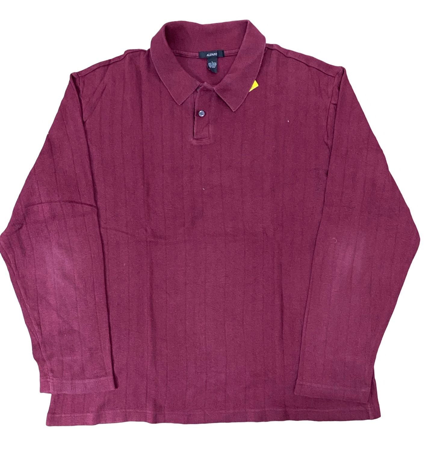 Alfani - Maroon Winter Polo - Large [Chest 24.5”]