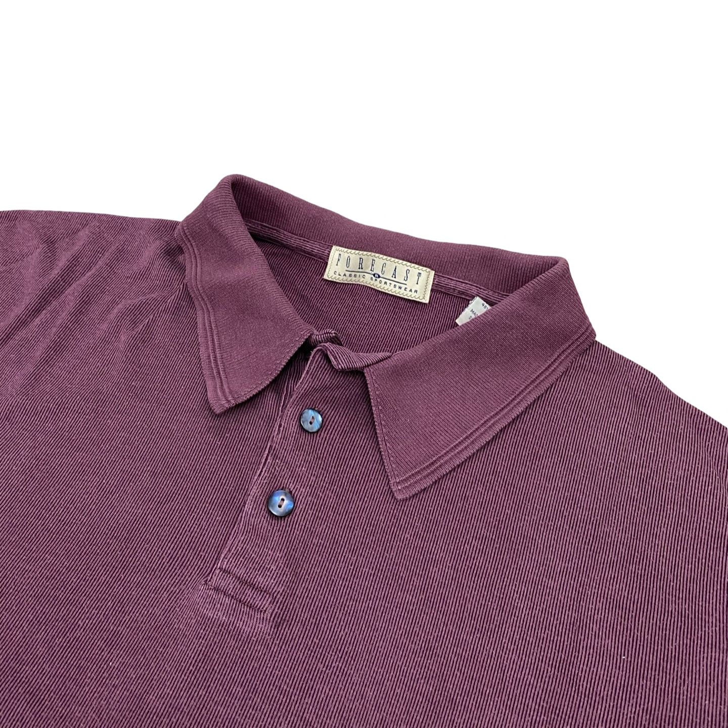 Forecast - Purple Winter Polo - Large [Chest 25.5”]