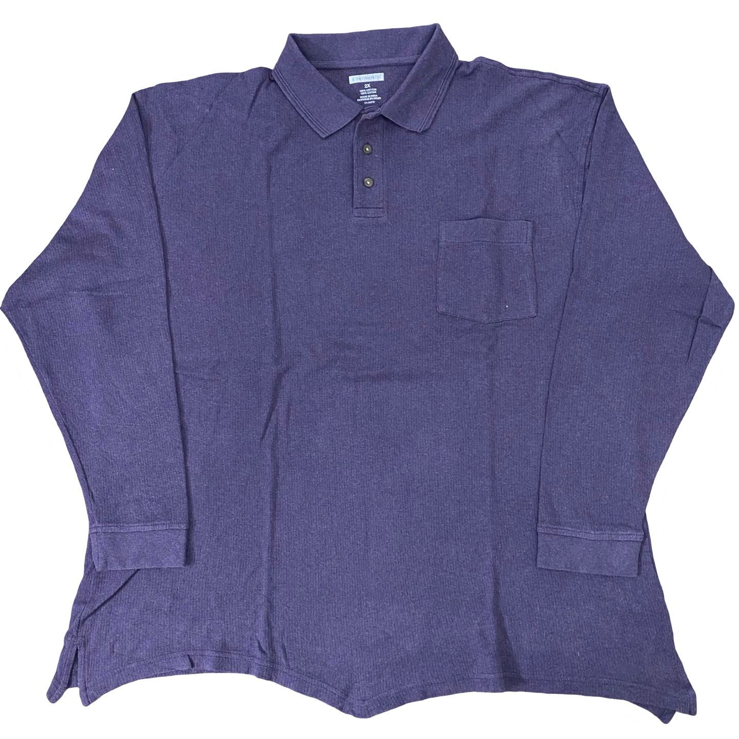Joseph & Feiss - Purple Winter Polo - XXL [Chest 28”]