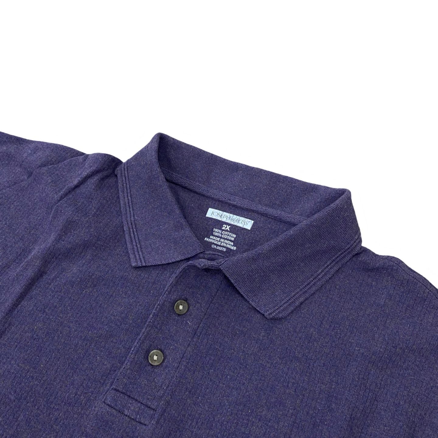 Joseph & Feiss - Purple Winter Polo - XXL [Chest 28”]