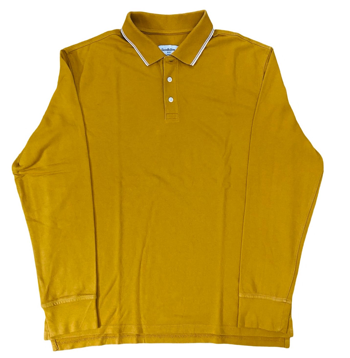 Goodfellow - Mustard Winter Polo - Large [Chest 23”]