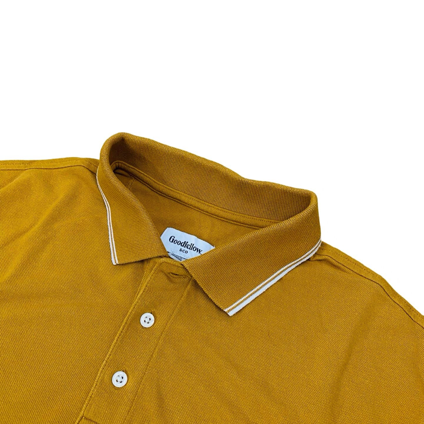 Goodfellow - Mustard Winter Polo - Large [Chest 23”]
