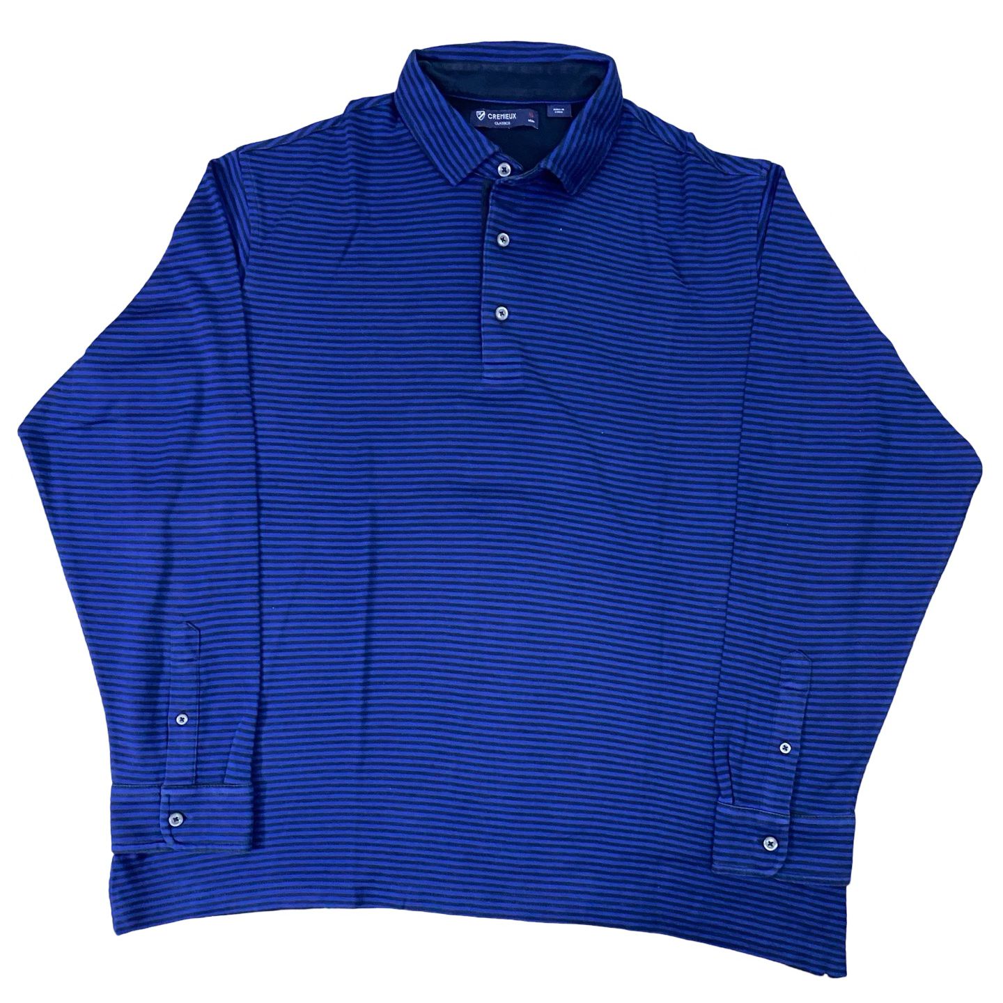Cremieux - Royal blue Winter Polo - XL [Chest 26”]