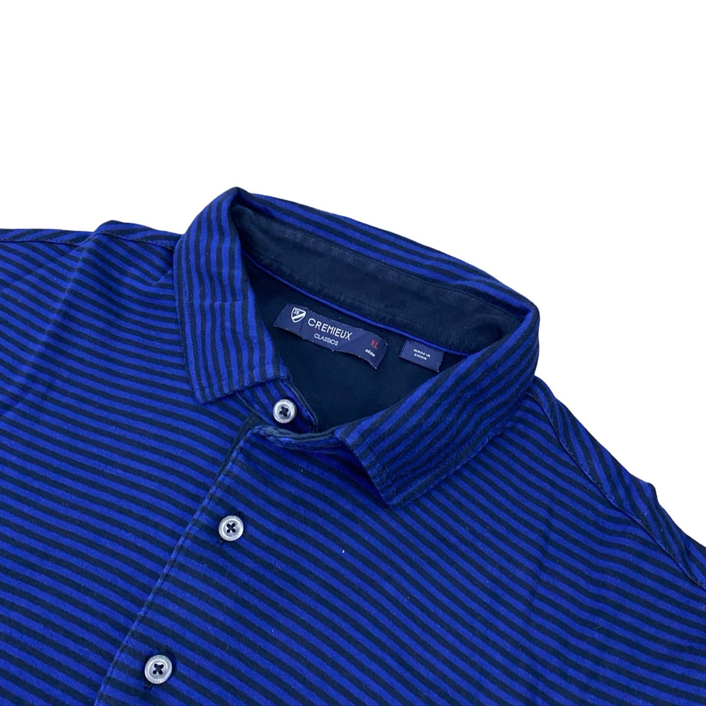 Cremieux - Royal blue Winter Polo - XL [Chest 26”]