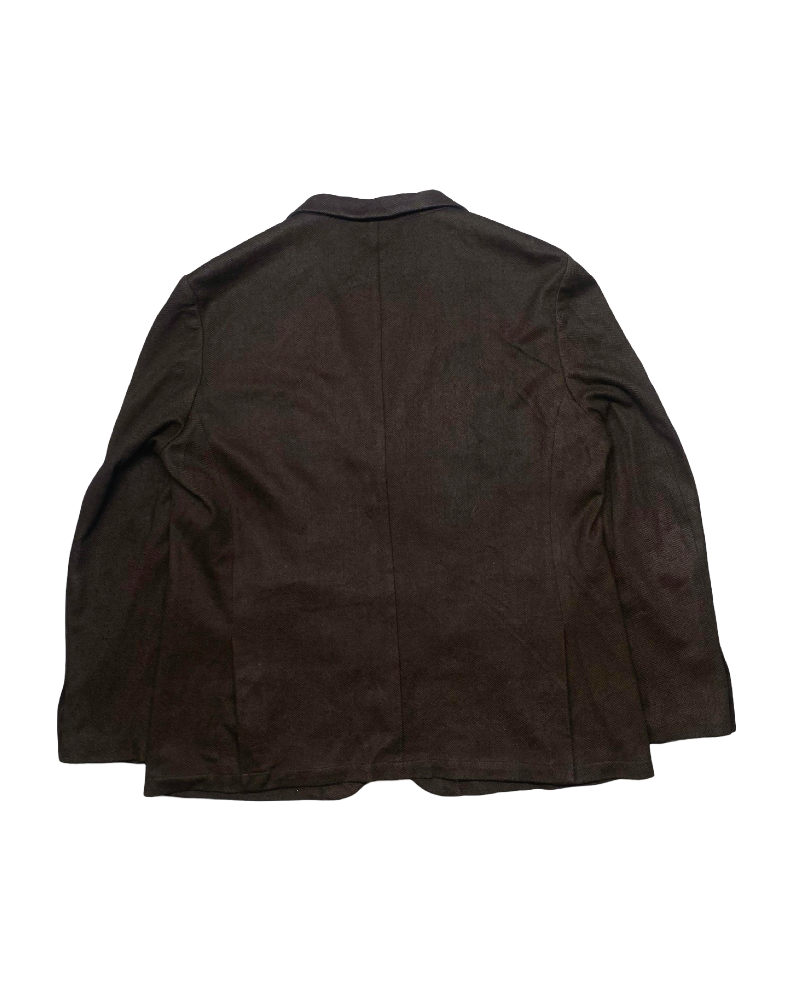 OVS Chocolate Brown Unstructured Blazer | Size Large