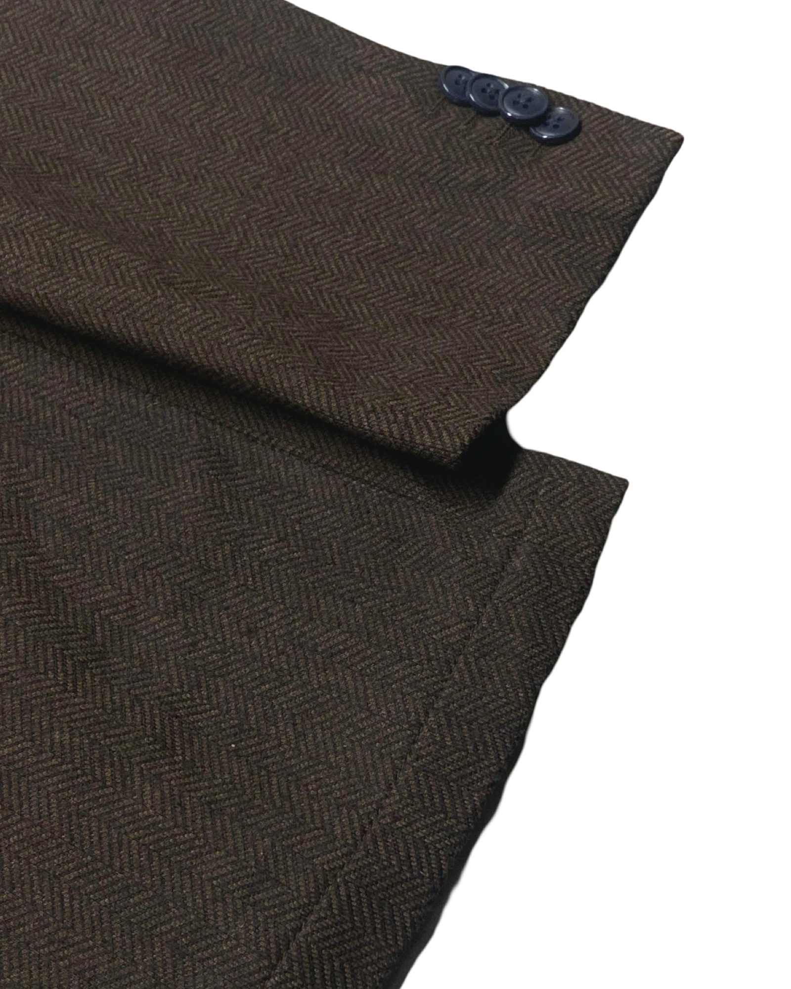 OVS Chocolate Brown Unstructured Blazer | Size Large