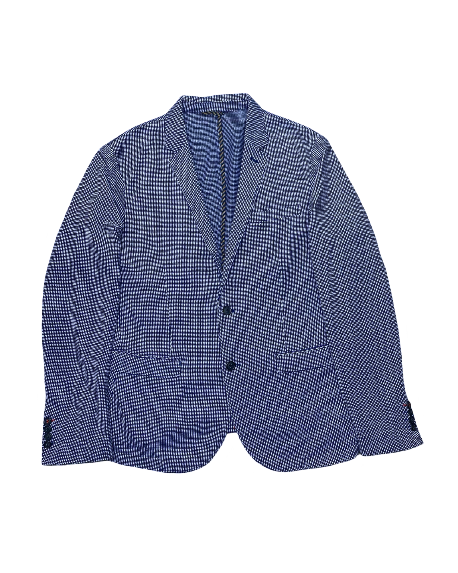 Selected Homme Textured Micro-Dot Blazer | Size 56 Large