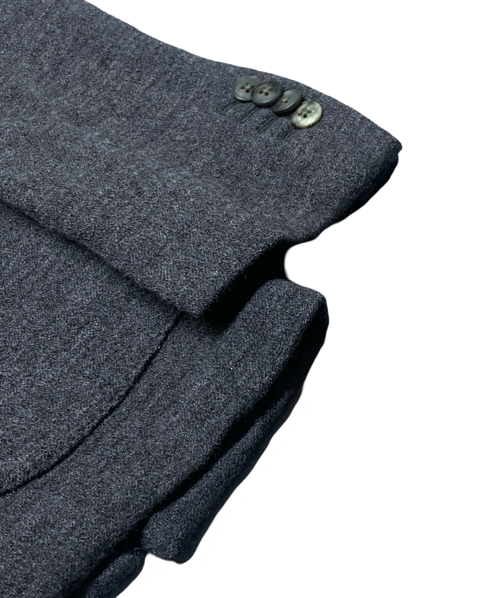 Bogliolo Milano Grey Virgin Wool Blazer | Size Medium