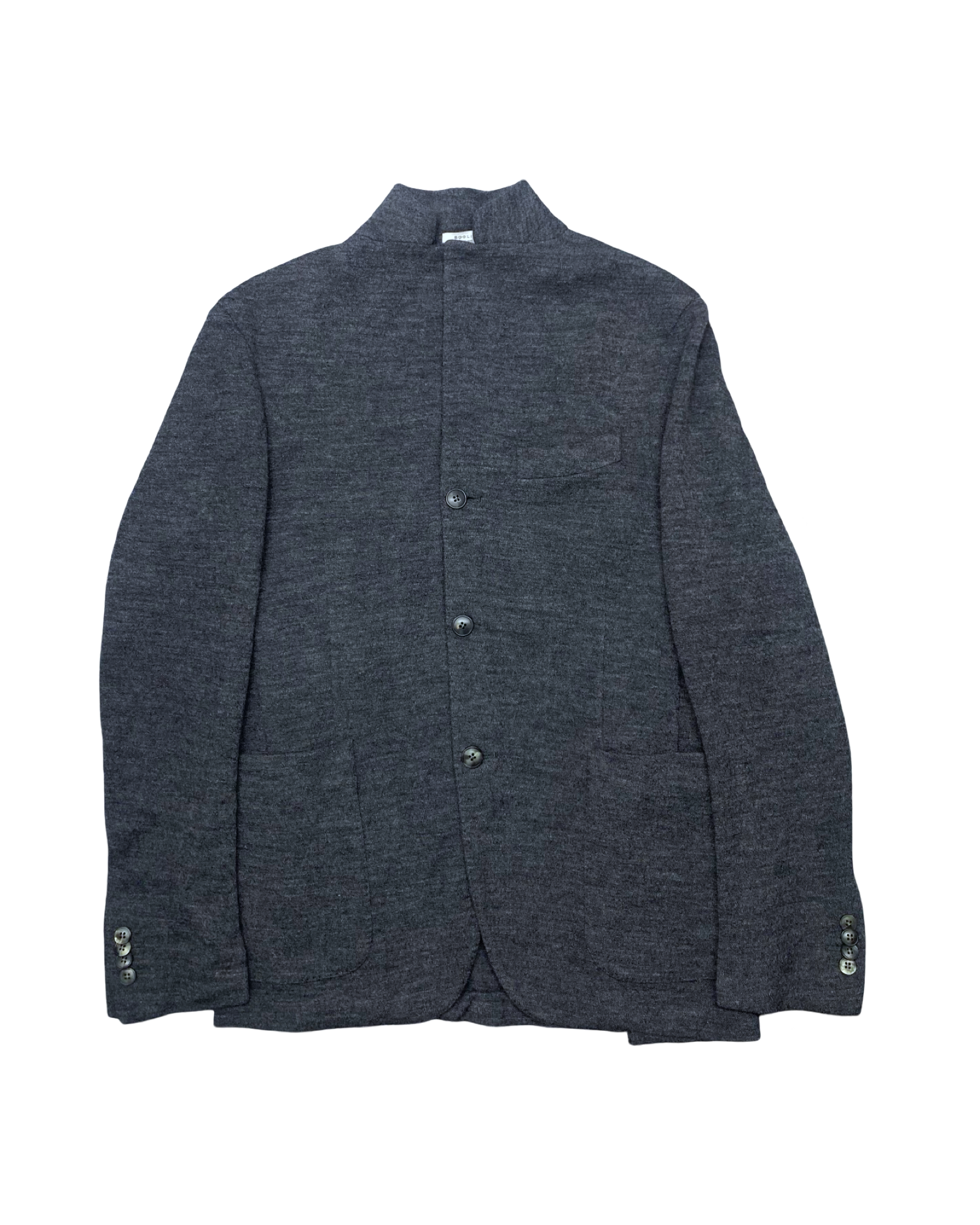 Bogliolo Milano Grey Virgin Wool Blazer | Size Medium
