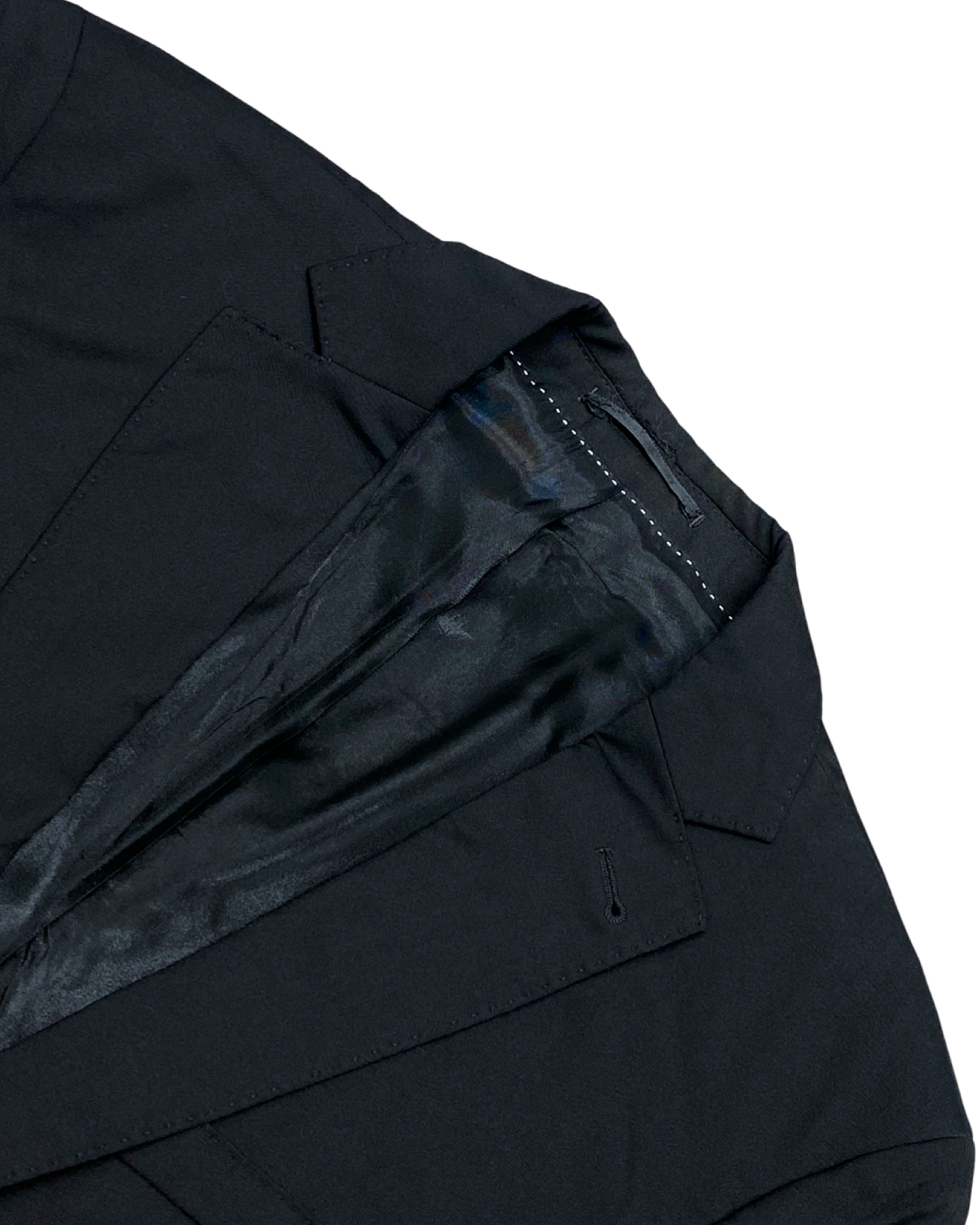 Timeless Bespoke Black Blazer | Size 48