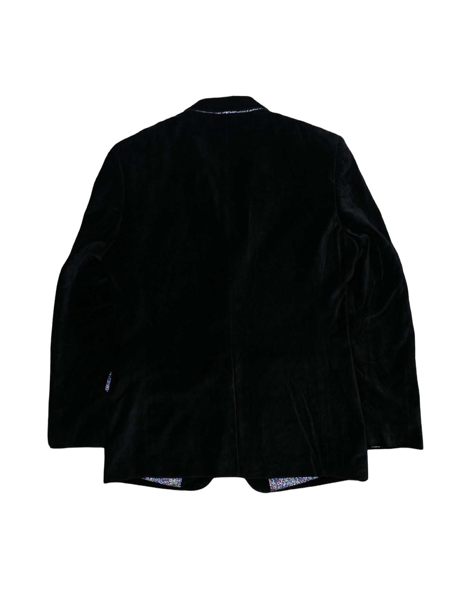 Stanley & Morgan Black Velvet Blazer | Size 48 (Medium)