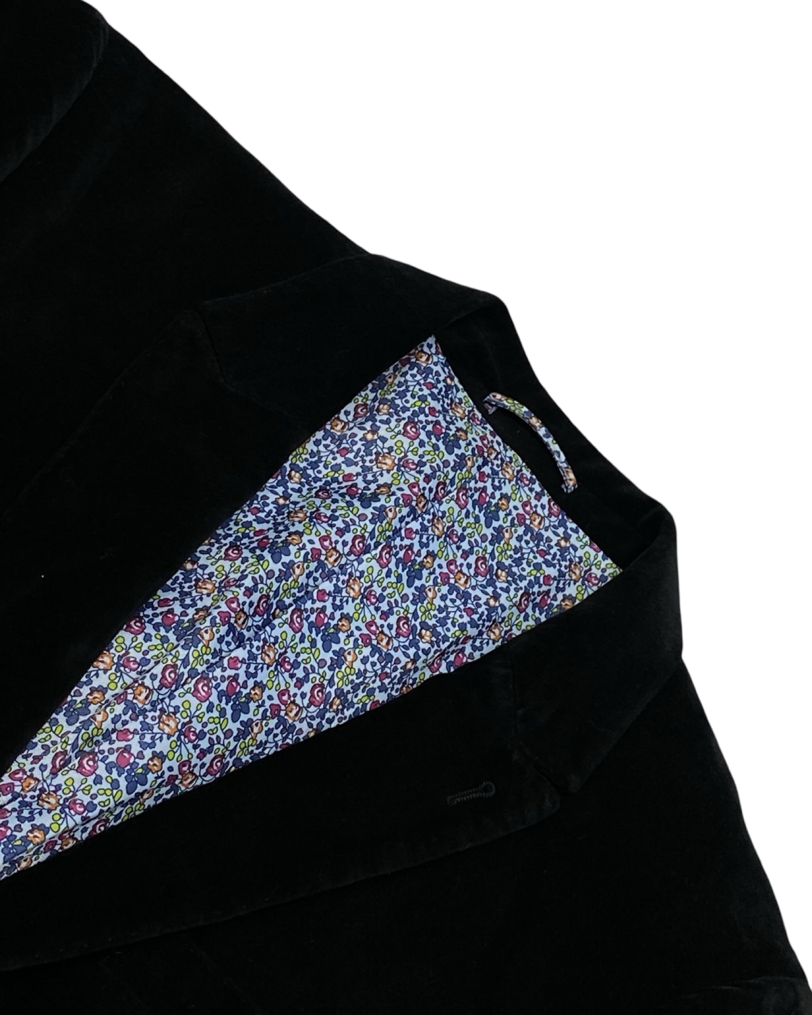Stanley & Morgan Black Velvet Blazer | Size 48 (Medium)