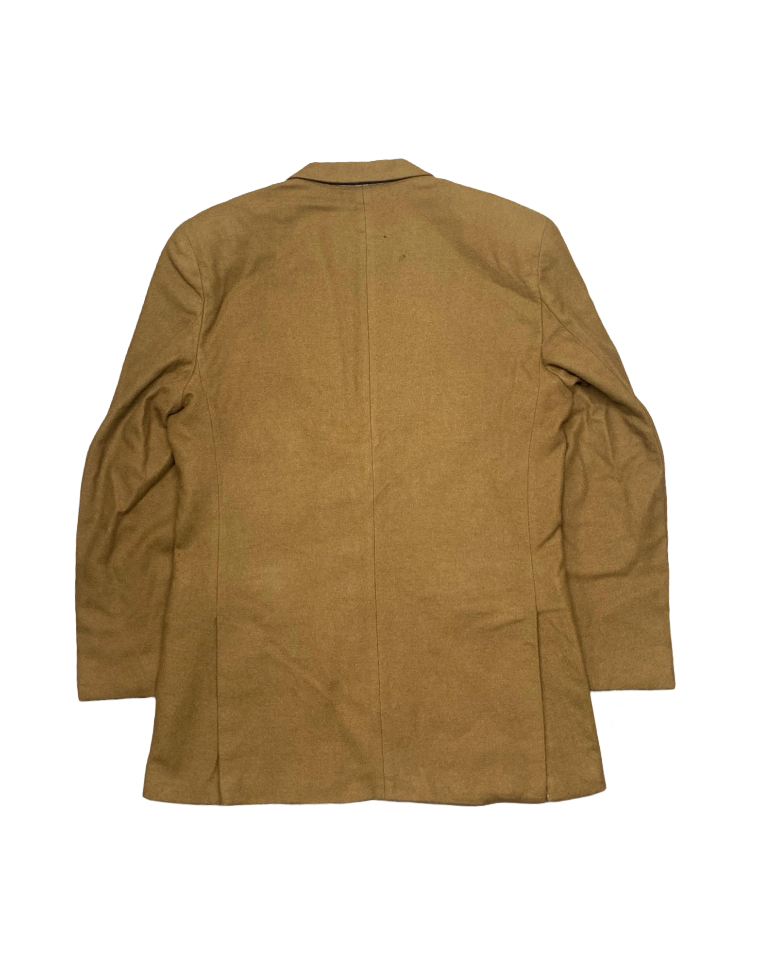 Depuis Camel Brown Wool Blazer | Small | Chest: 21.5”