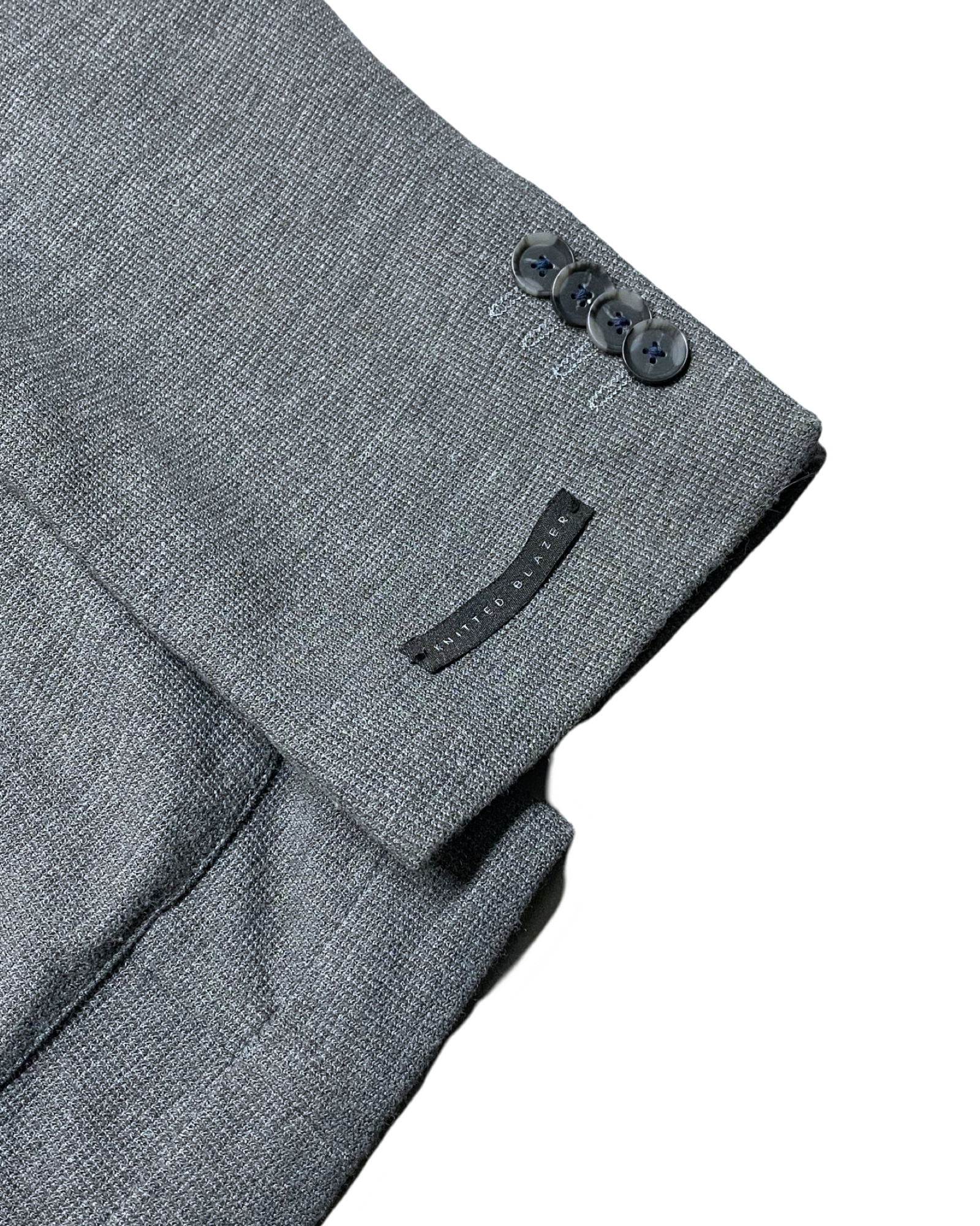 Celio Club Grey Knit Blazer | Size Large | Chest 24”