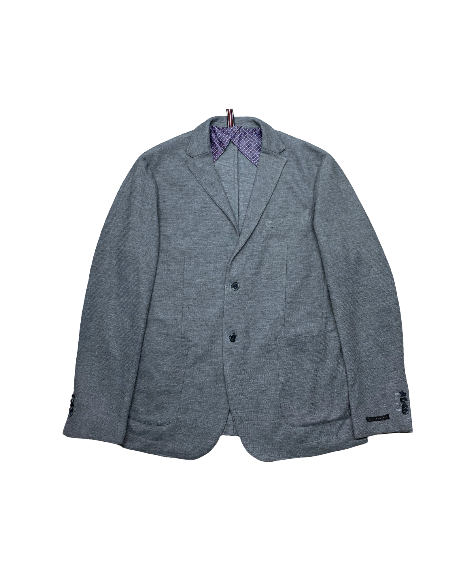 Celio Club Grey Knit Blazer | Size Large | Chest 24”