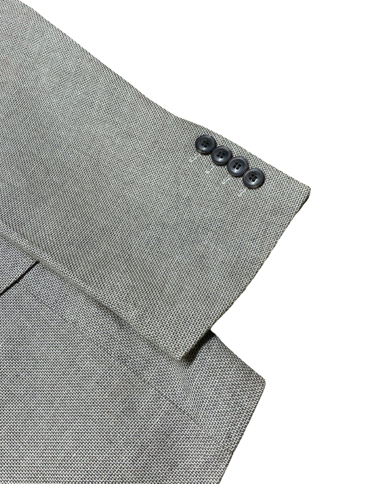 M&S Light Grey Cotton Blend Blazer | Size Medium | Chest 22”