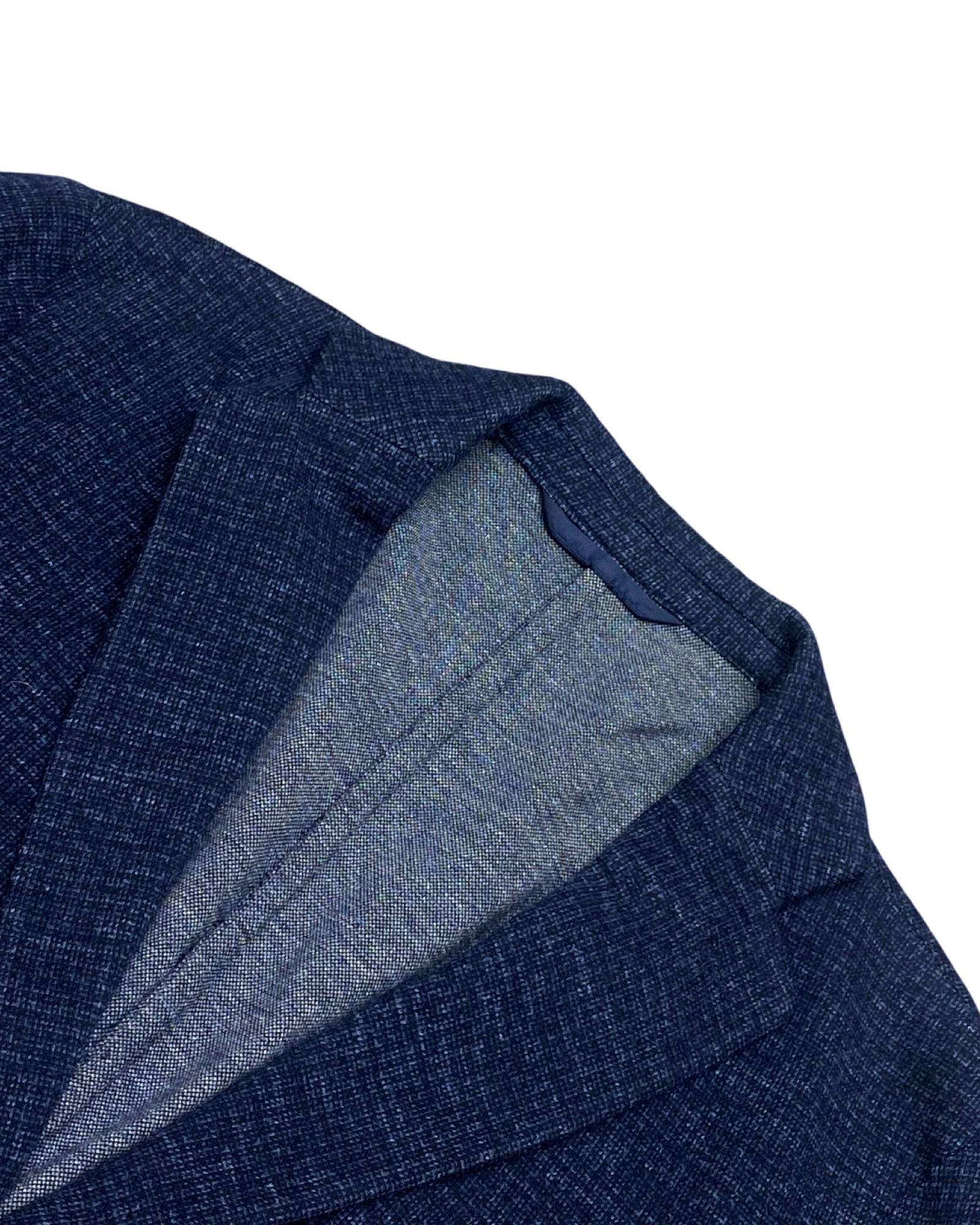 John Barritt Navy Blue Unstructured Blazer | Size Medium
