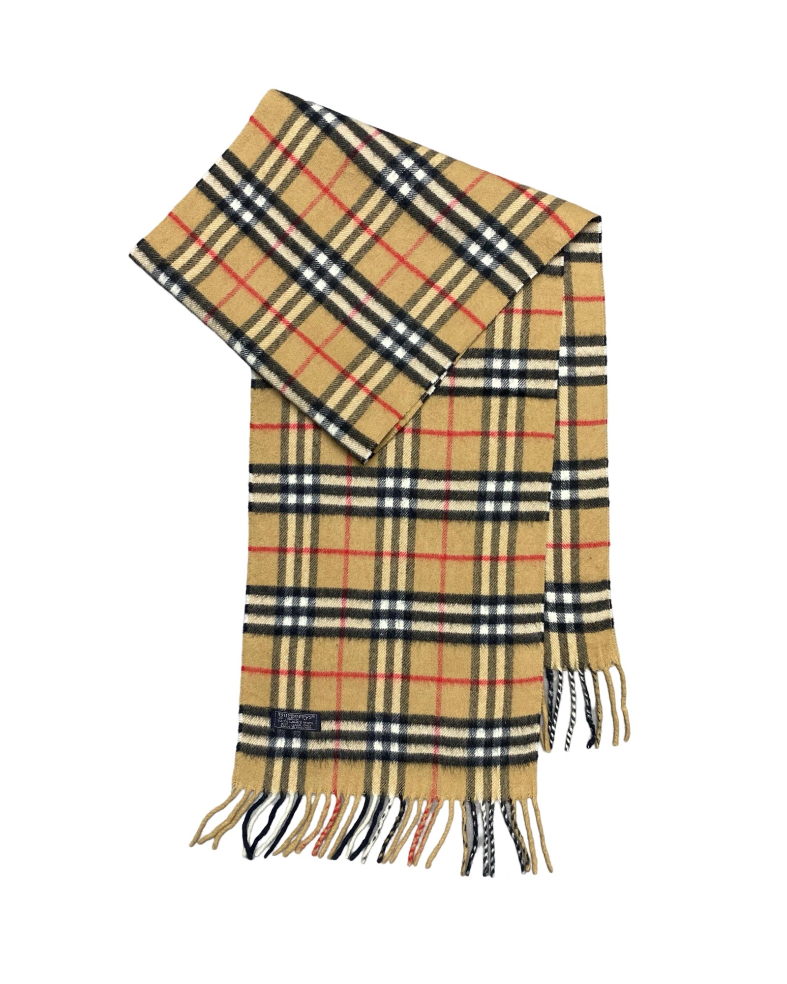 Burberry 100% Lambswool Nova Check Scarf (0096)