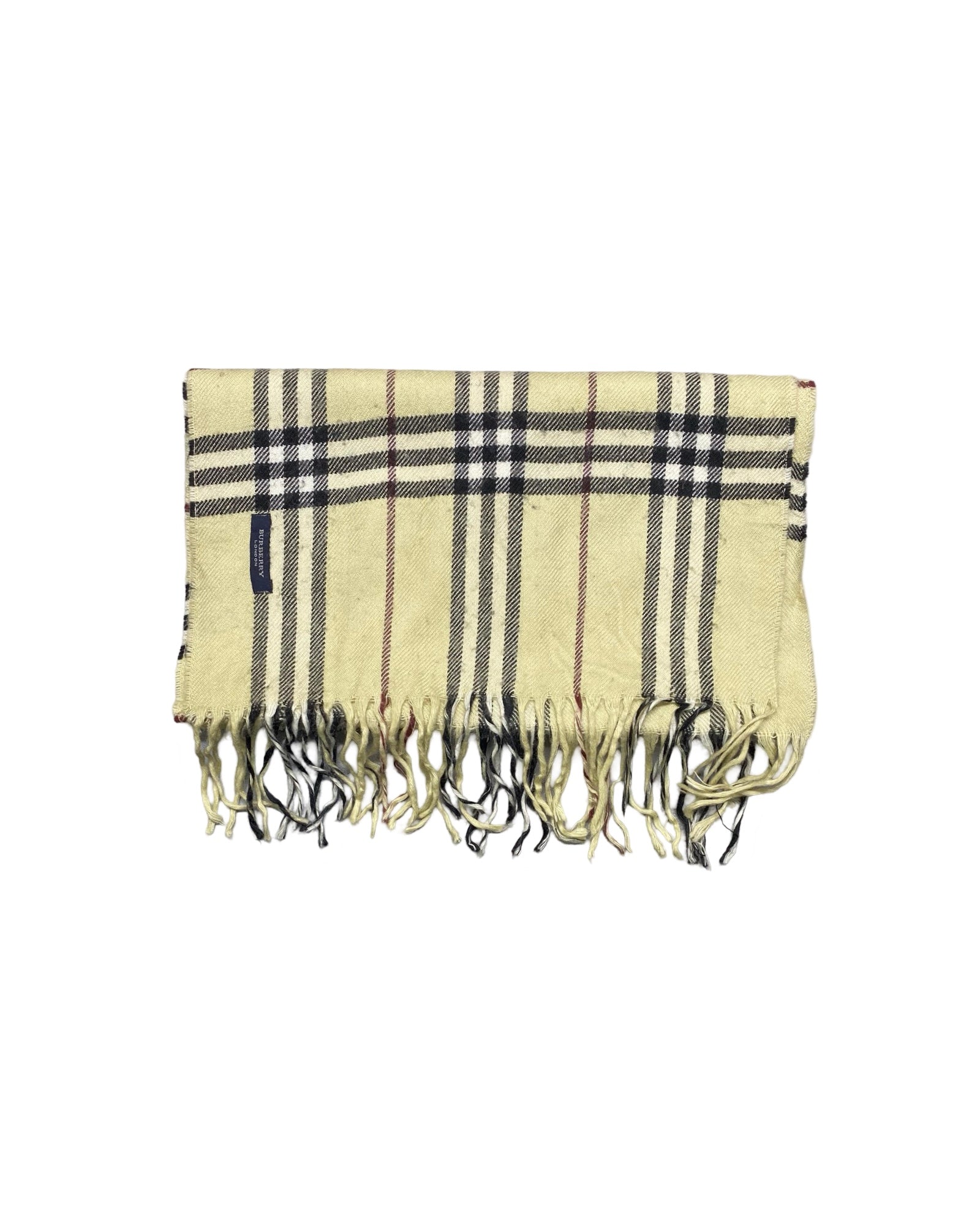 100% Shetland Wool Nova Check Scarf (0099)