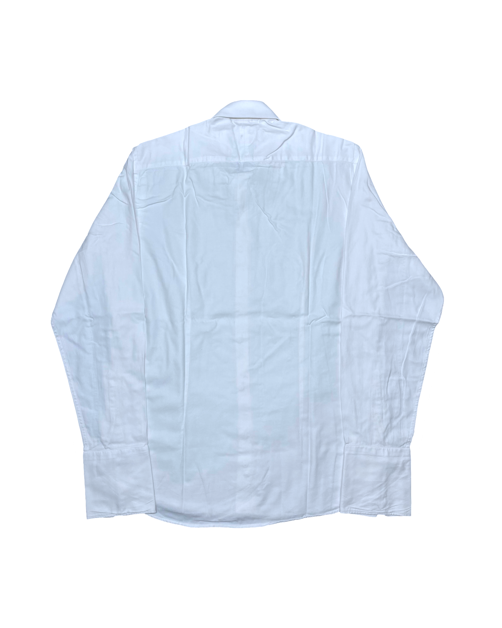Moss 1851 White Tailored Fit Shirt | Chest 23” | Large
