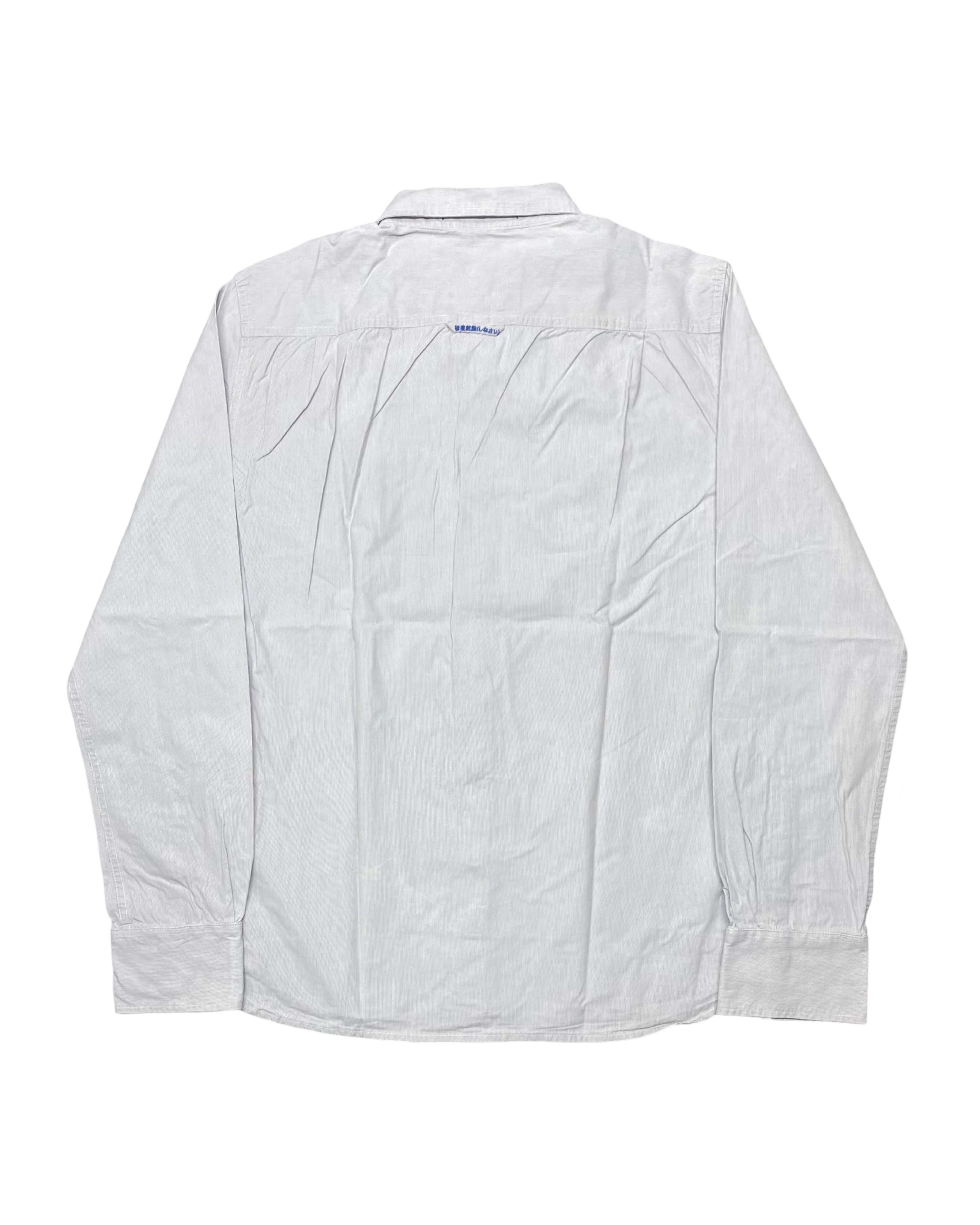 Superdry Light Blue Micro-Check Shirt | Chest 21.5” | Medium