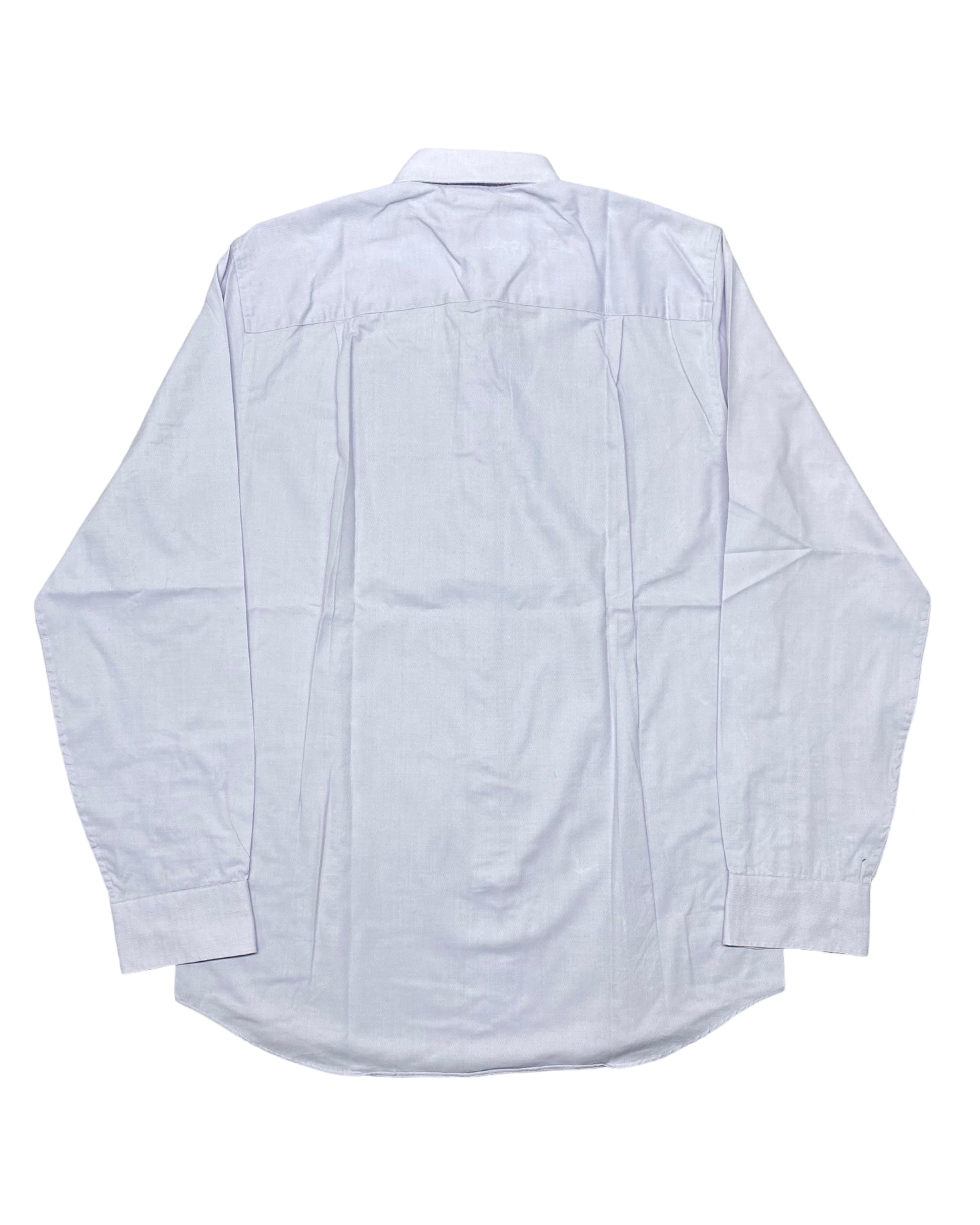 NEXT Tailoring Lilac Textured Long-Sleeve Shirt | Chest 22” | Medium