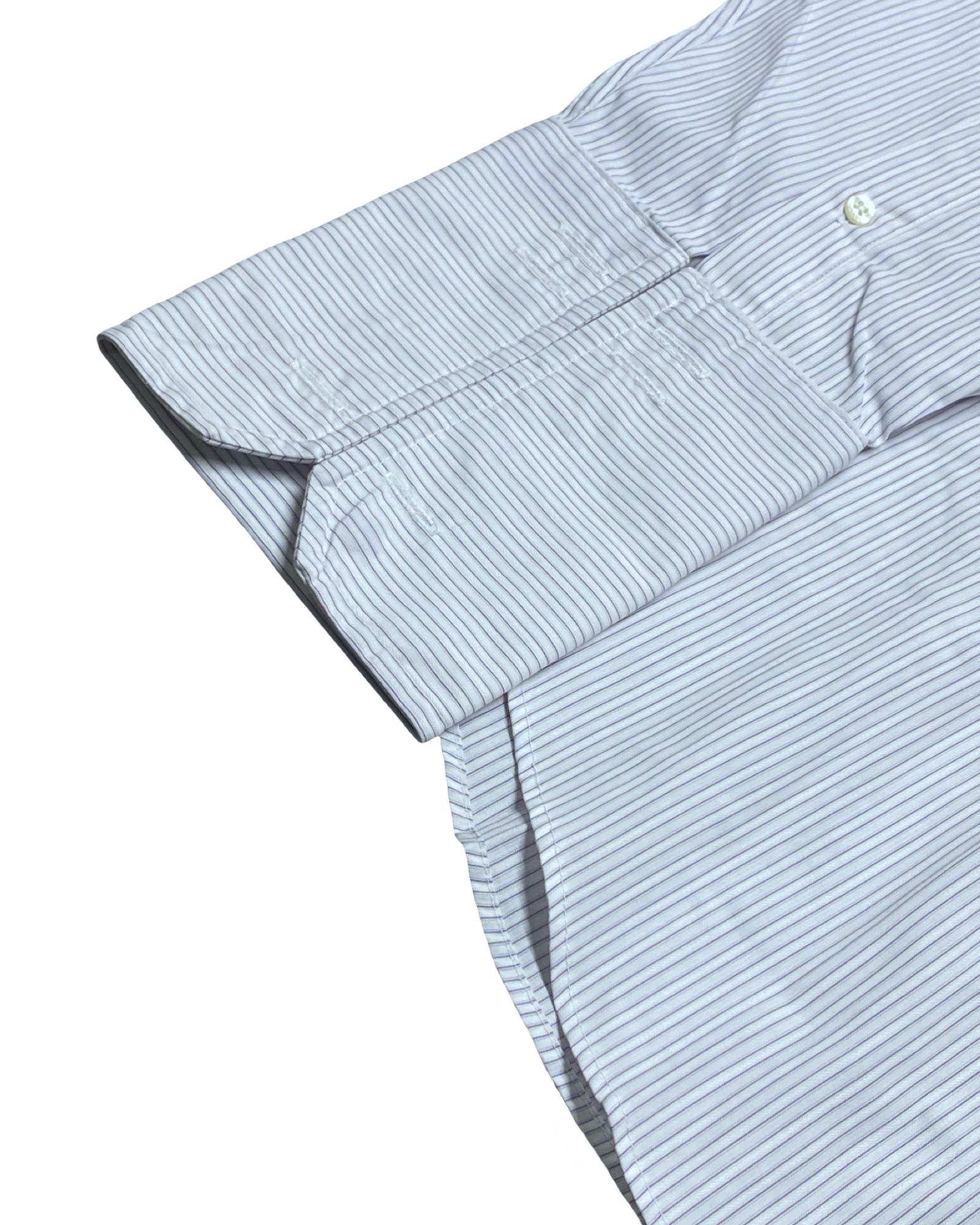 Jeff Banks Blue Pinstripe Shirt | Chest 25.5” | XL