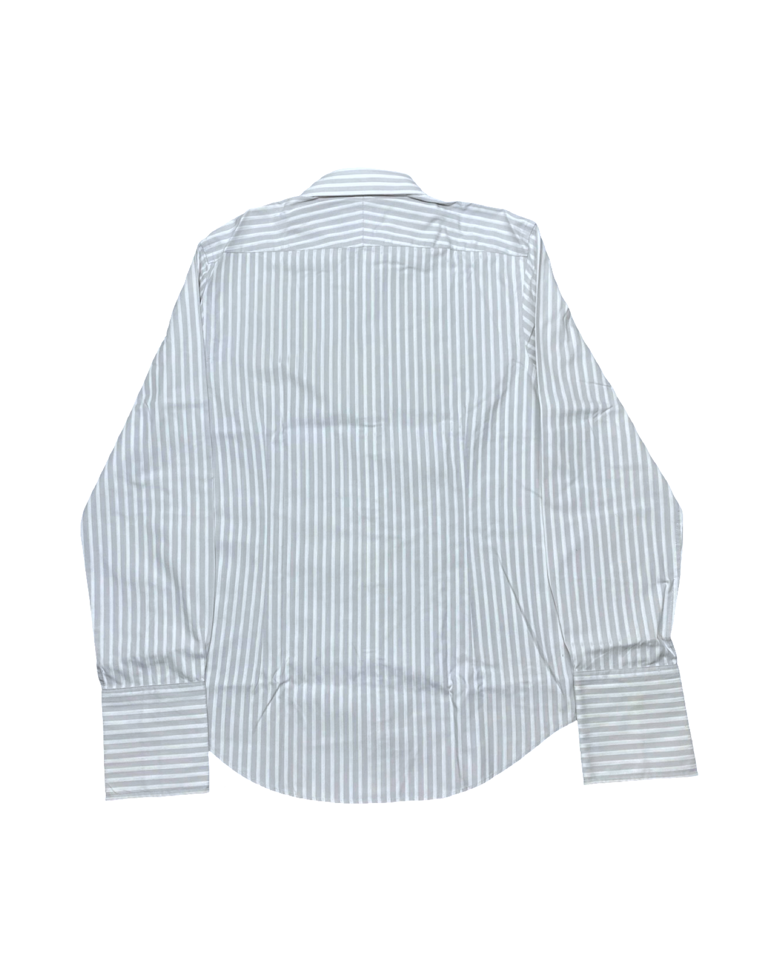 Jeff Banks Striped Button-Up Shirt | Size Medium | Chest 21.5”