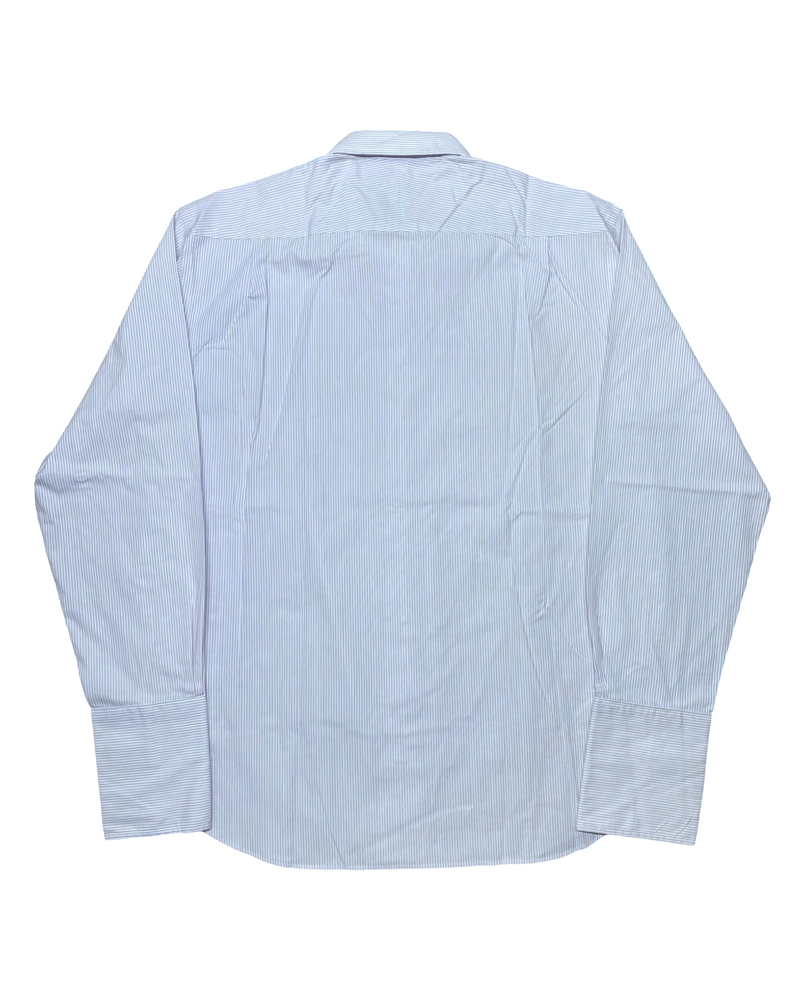 Jeff Banks Blue Pinstripe Shirt | Chest 25.5” | XL