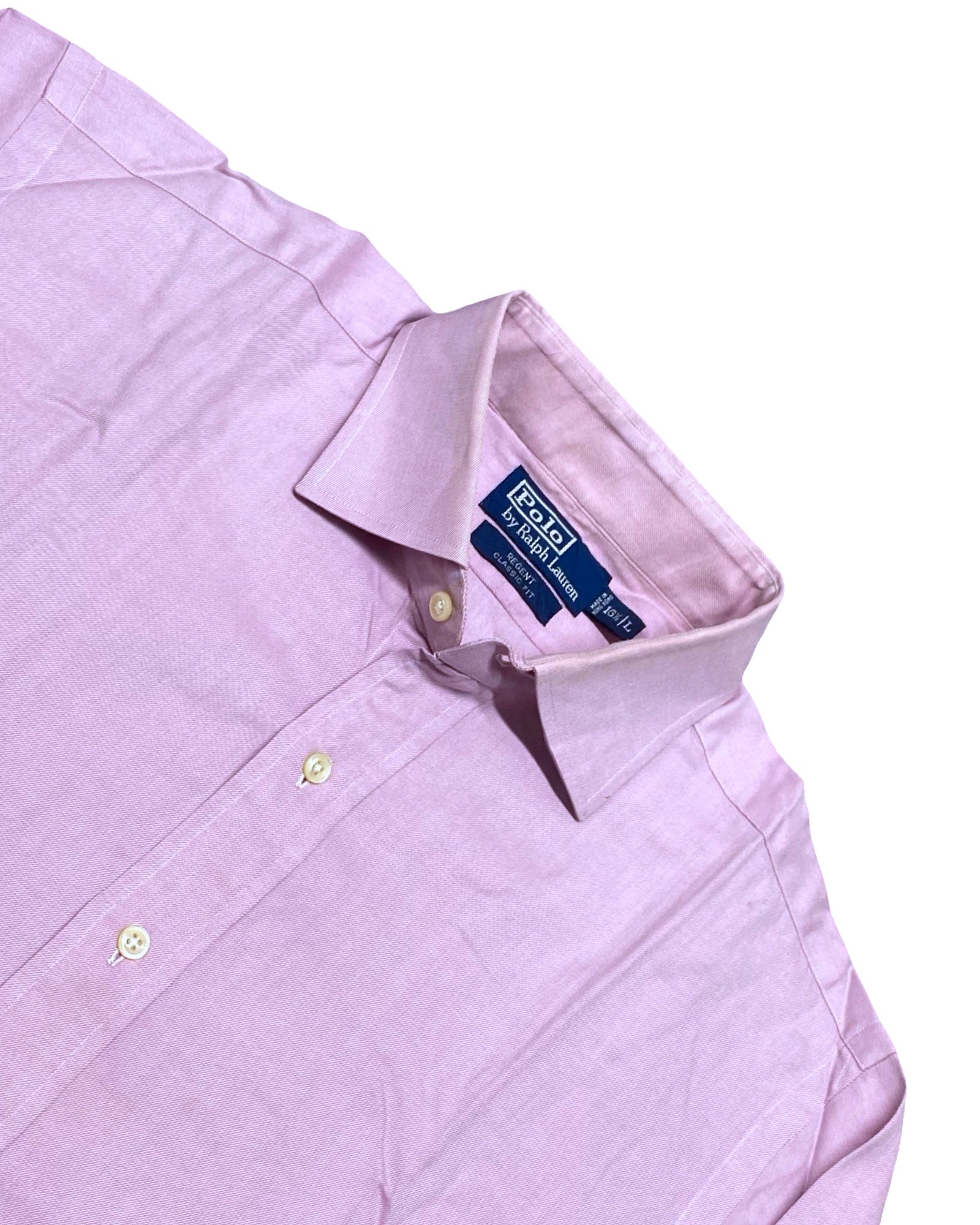 Ralph Lauren Pink Dress Shirt | XL | Chest 26”