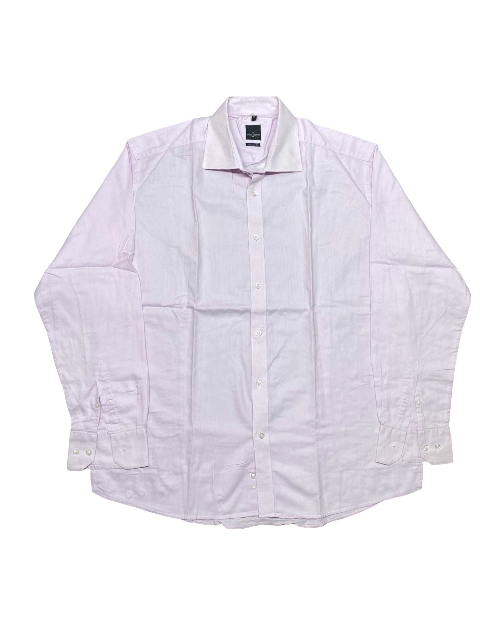 Daniel Hechter Paris Light Pink Dress Shirt | XL | Chest 25”